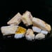 Starry White Spencer Idaho Opal Parcel With 360° Bright Bars