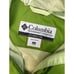 *Columbia Sportswear Co Rain Jacket Coat Womens Med Green Zip Outdoor Activewear