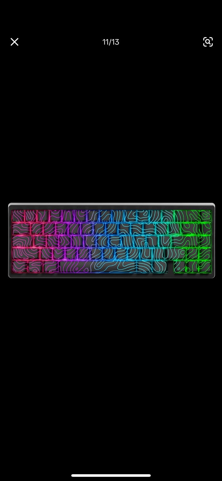 XVX M67 Jadestone Keyboard with IMD-Tech Keycaps, QMK/VIA Gasket, RGB Hot Swappa