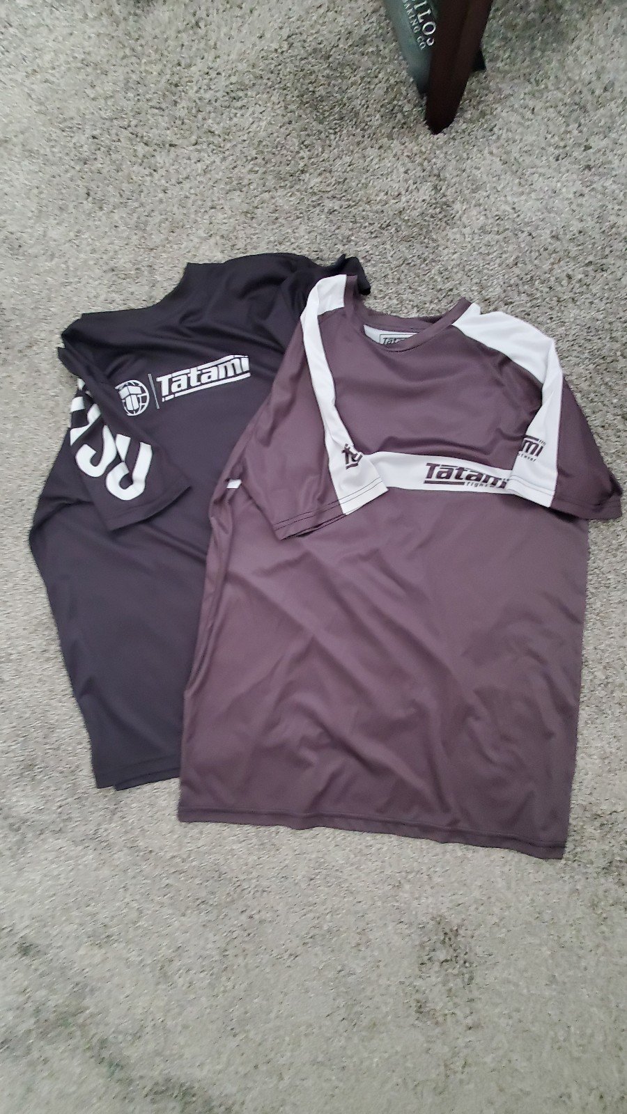 TATAMI FIGHTWEAR MESH GRAPPLE S/S TRAINING SHIRTS , Lot of 2