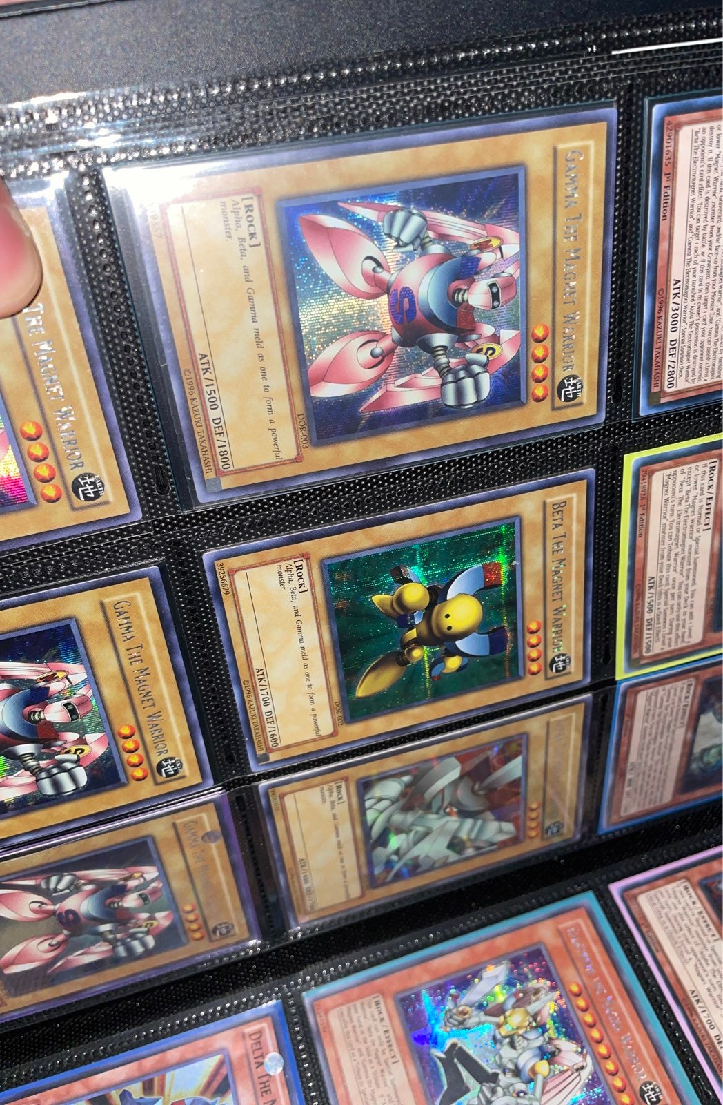 Yugioh Cards alpha beta gamma