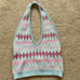 ADIKA ARGYLE HALTER TOP