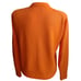 Women's Medium Vintage 70s Cardigan Sweater neon Orange Bradley Knitwear Acrylic