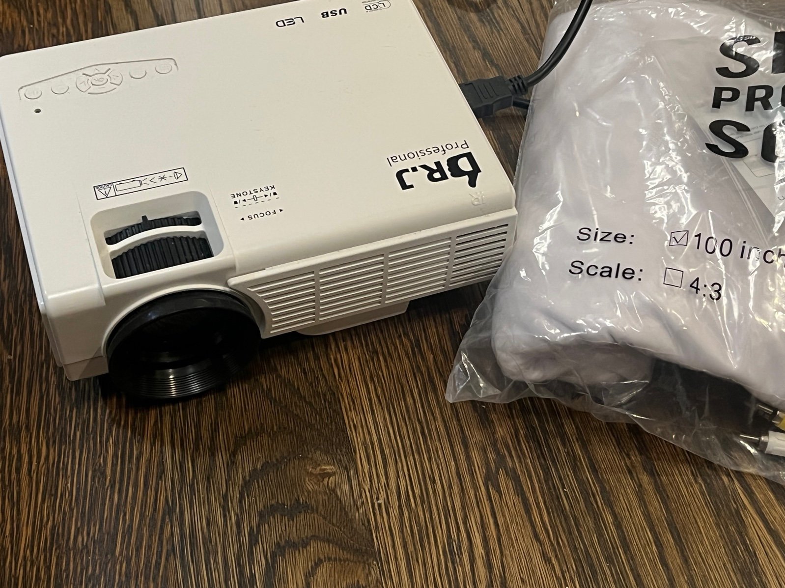 DR. J screen projector
