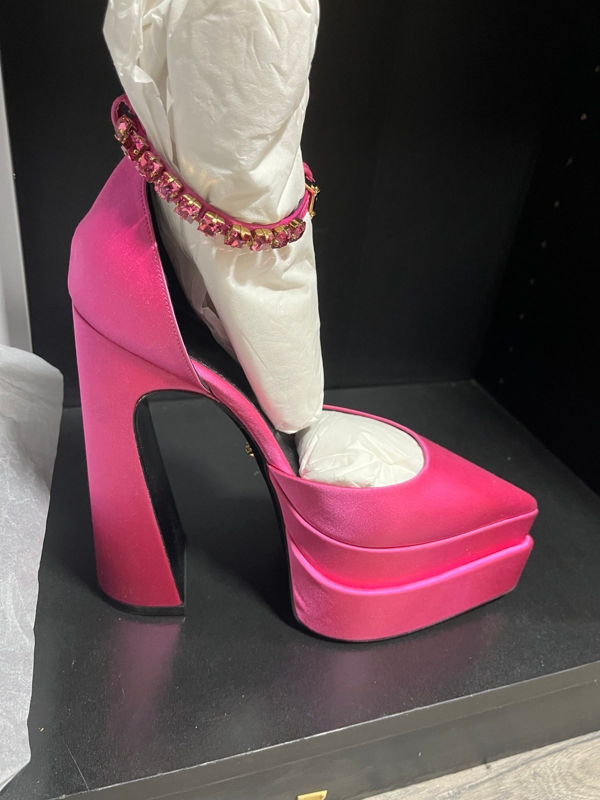 Pink Versace Pointed Aevitas