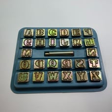 Leather Craft Alphabet Number Stamp Punch Set 3/4 Stamping Tool Craftool