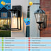 NEW Outdoor Lights Fixtures Wall Mount, Porch Light, Waterproof
