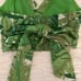 Anthropologie palm leaf halter top sz 4