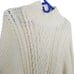 Vineyard Vines Womens L Ivory Merino Wool Blend Turtleneck Cable Knit Sweater