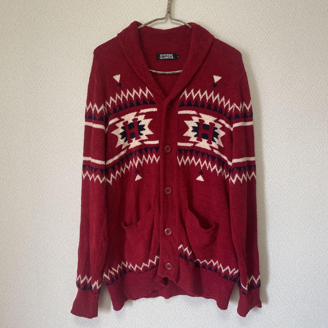 Hysteric Glamour Pile Cardigan Men's L