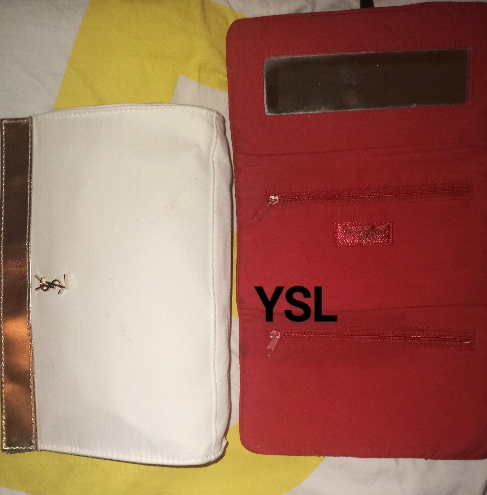 Burberry & YSL Travel Bags