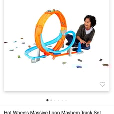 Hotwheels massive loop mayhem track set
