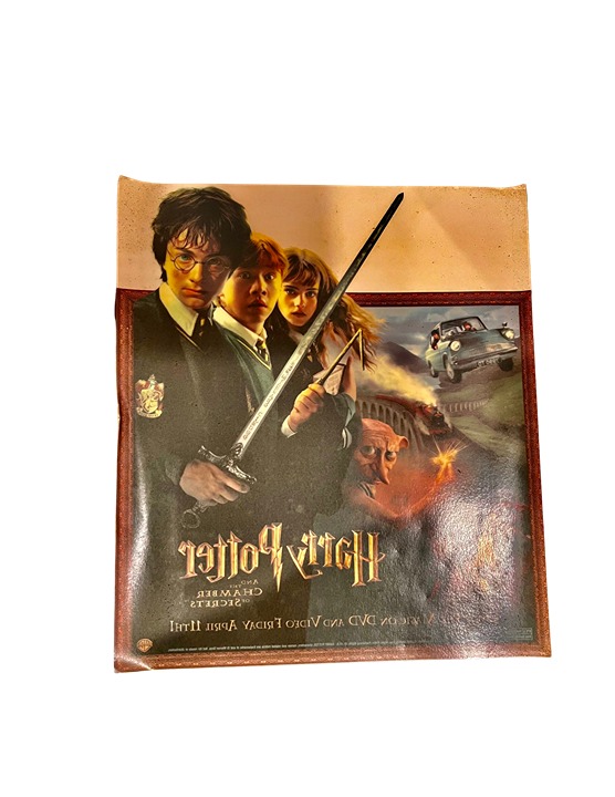 Harry Potter Rare Video Store Vinyl Window Decal for Chamber of Secret
