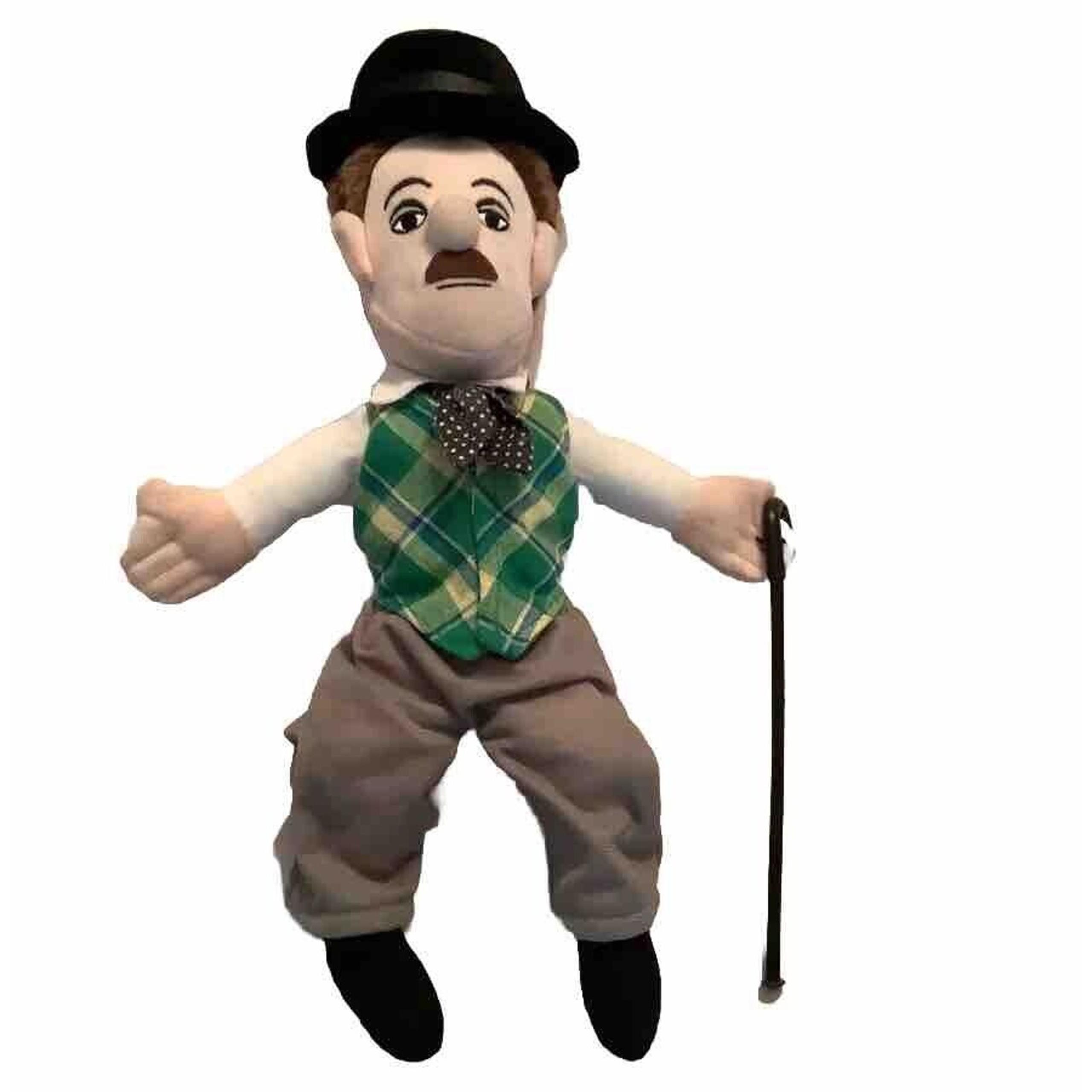 Charlie Chaplin The Thinker Cute Plush Doll