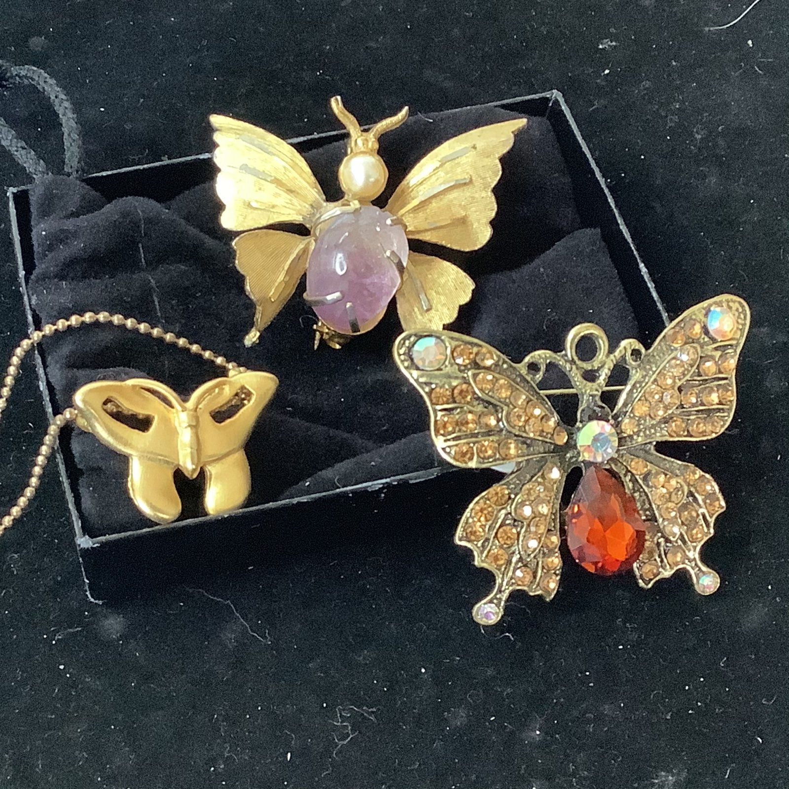 Butterfly Jewelry Trio