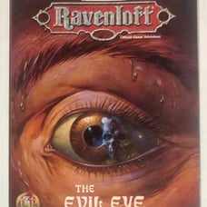 The Evil Eye, 9497 Ravenloft Adventure Module, Dungeons & Dragons, Complete