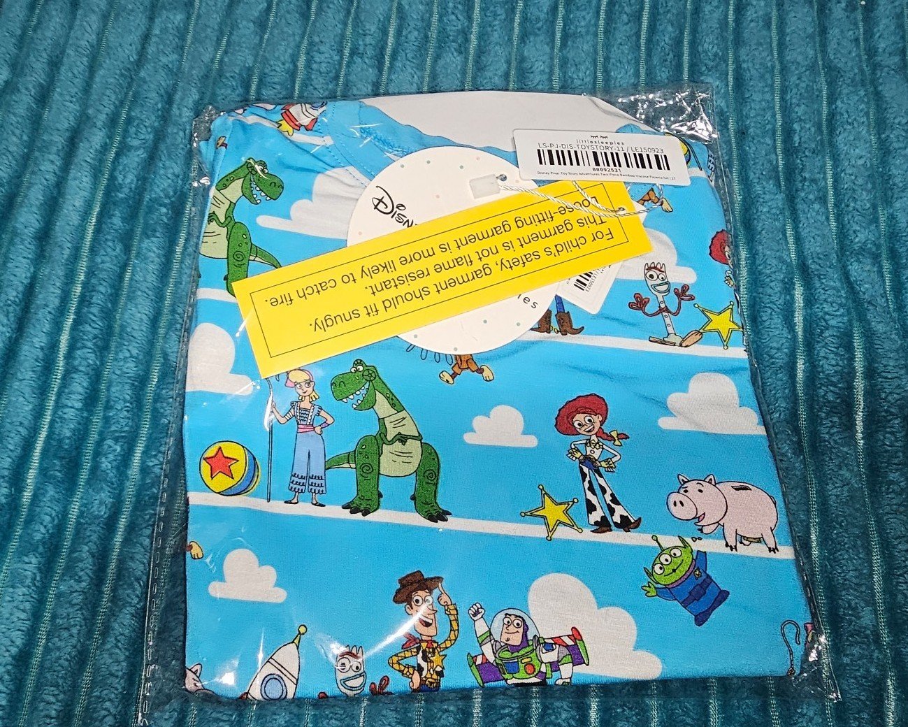 Little Sleepies Disney Toy Story Set Size 2t