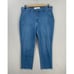 Frank and Eileen Jeans Womens 12 Blue Wicklow Italian Denim Crop Casual Chino