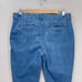 Frank and Eileen Jeans Womens 12 Blue Wicklow Italian Denim Crop Casual Chino