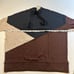 NWT Pact M 100% Organic Cotton Airplane Color Block SET Sweatshirt & Joggers