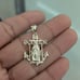 10kt Real Gold Anchor Pendant