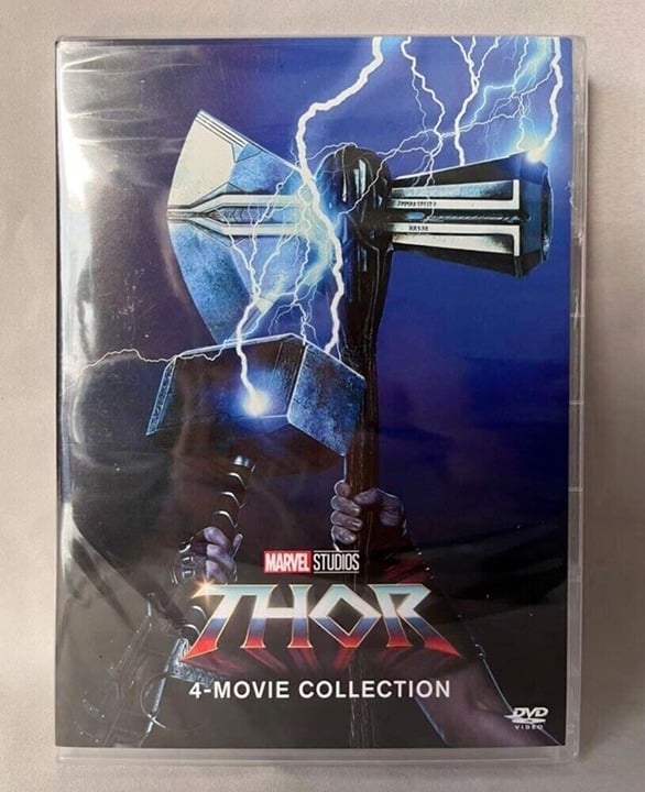 Thor 1-4 4-Movie DVD Collection Box Set ( DVD, 4-Disc, 2022 )