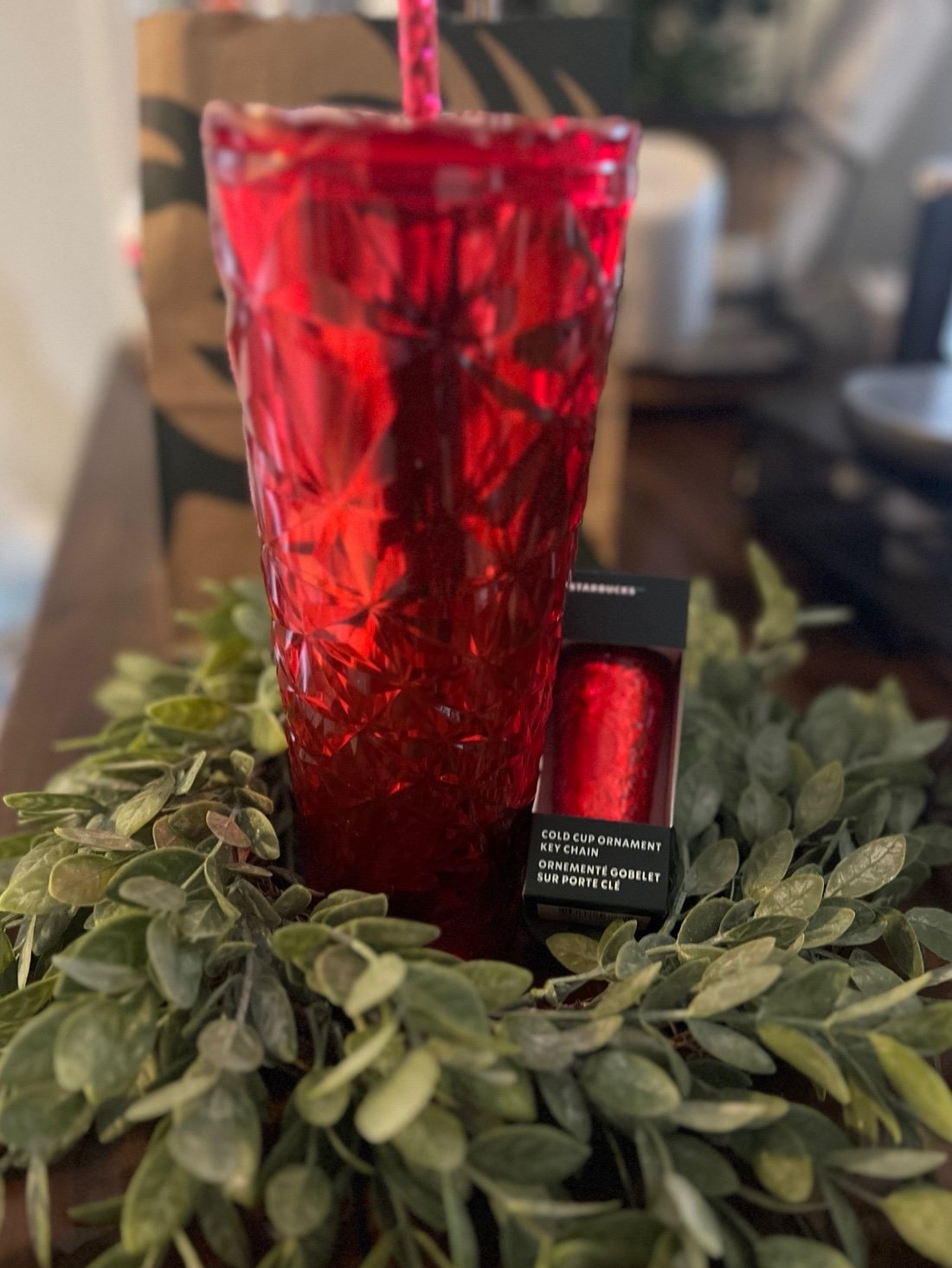Starbucks Tumbler Red Prism - Holiday 2023 - Venti 24oz