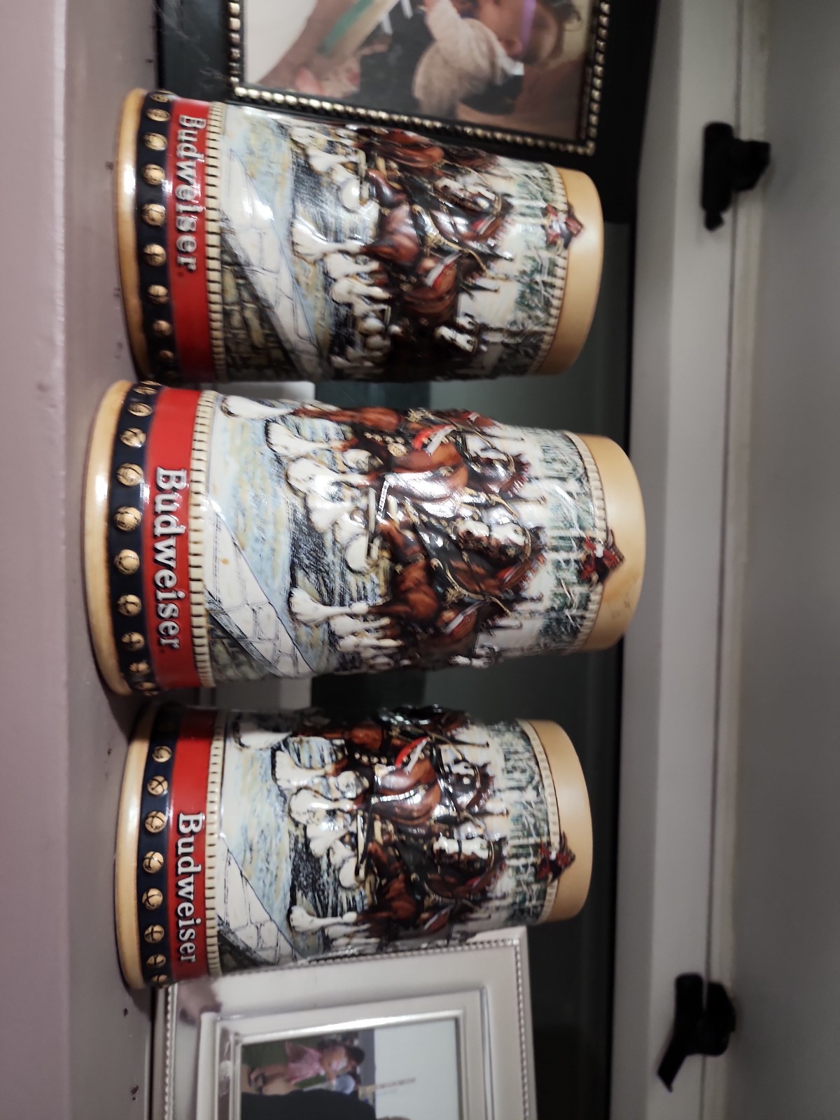 Budweiser Mugs Vintage