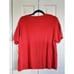 Sharon Anthony Women's Size XL Cantaloupe Short Sleeve Knit Pullover Top NWT
