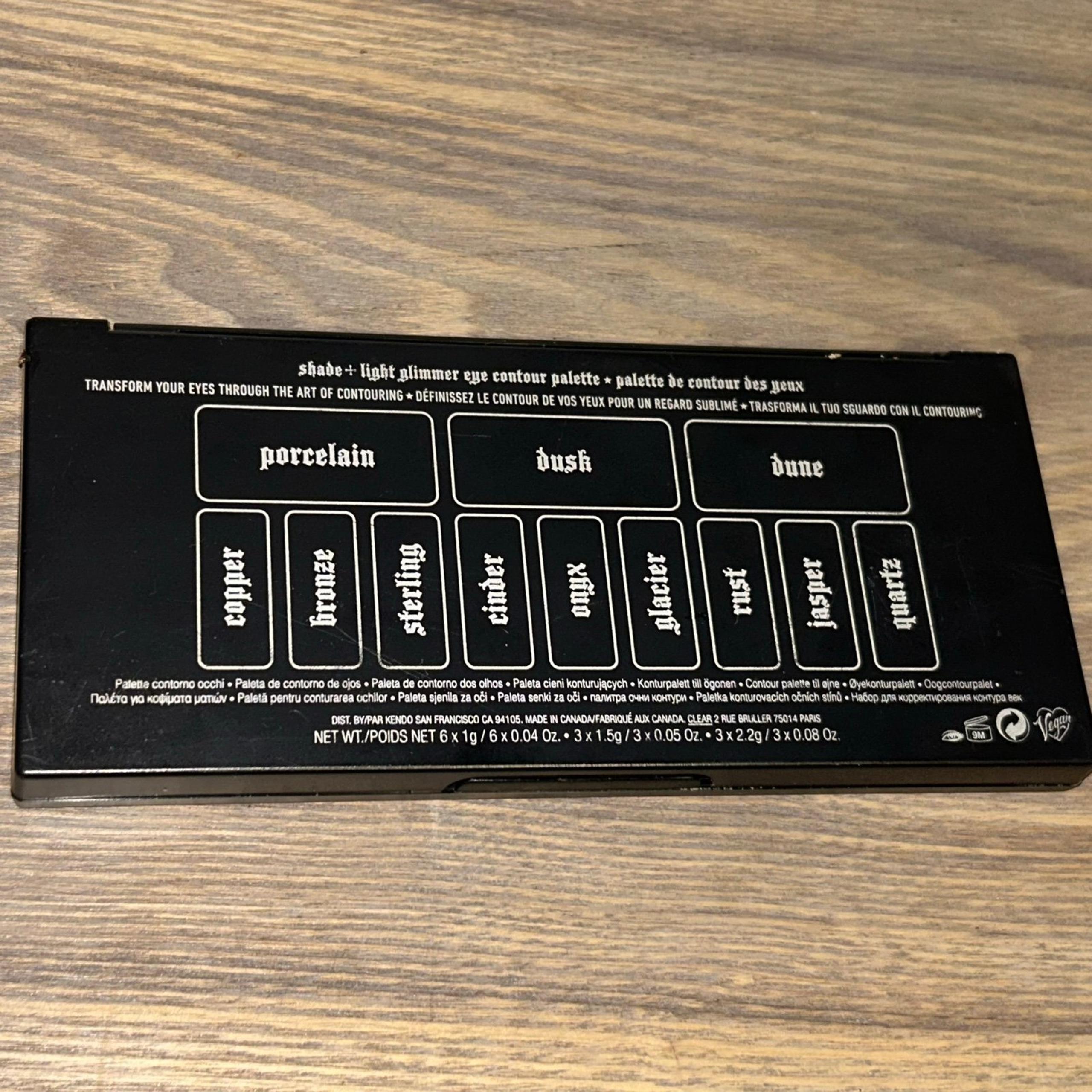 Kat Von D Shade and Light Eye makeup palette