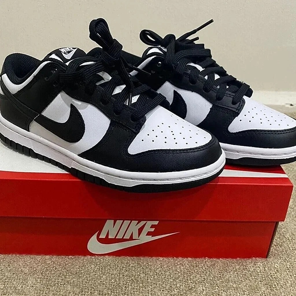 Dunk Low Panda New Size 7W / 5.5Y Black and White /