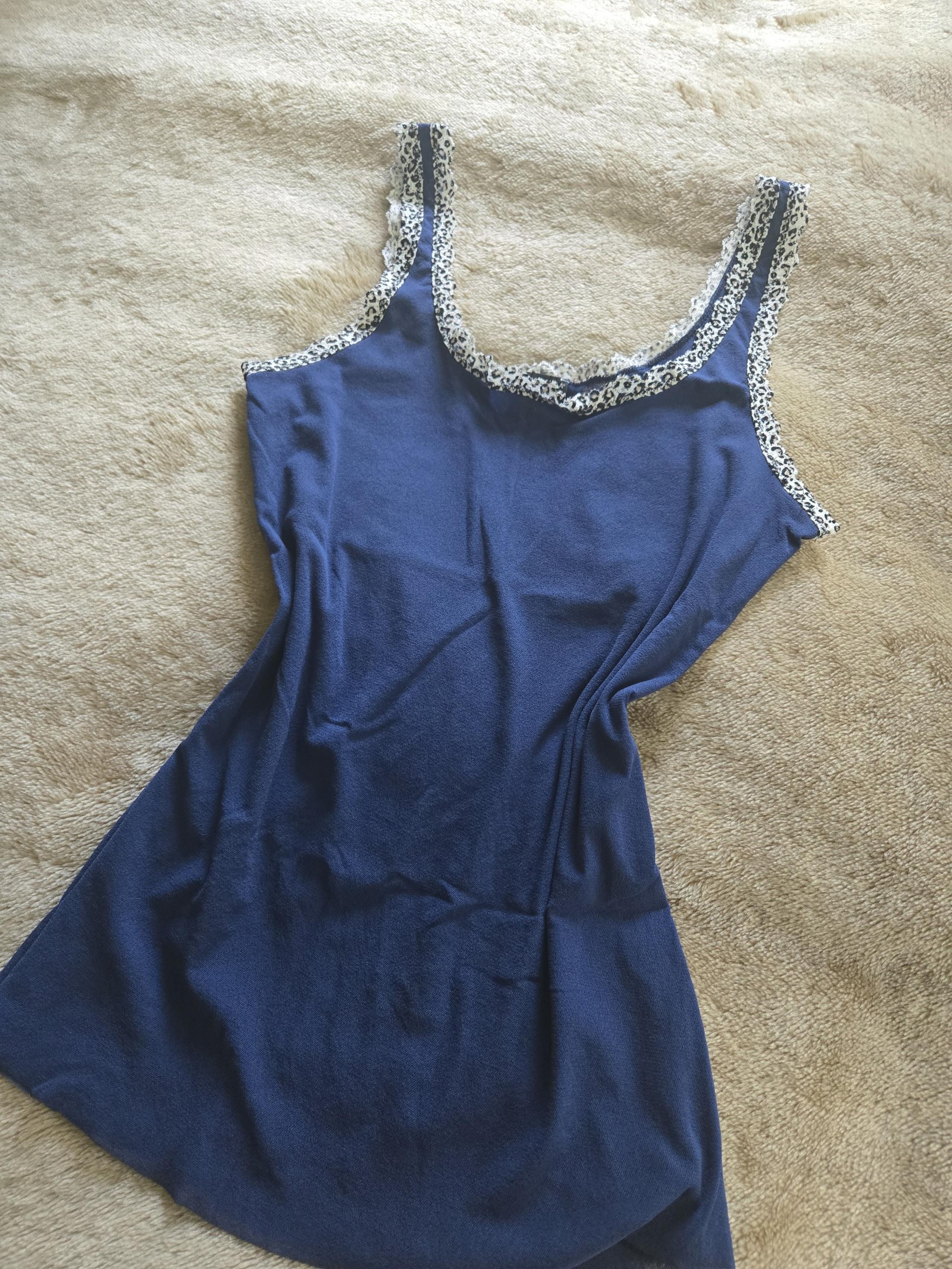 Blue Snow Leopard Tank L