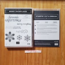 Stampin Up - Merry Snowflakes with Stitched Snowflakes Dies