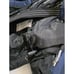 Crivit Pro Ski Jacket Black Blue Hooded Mens 42 Tech Pockets Breathable EUC