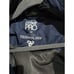 Crivit Pro Ski Jacket Black Blue Hooded Mens 42 Tech Pockets Breathable EUC