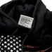 ⭐Woodland Creek Embroider American Flag Camo Hooded Sweatshirt in Black, Medium