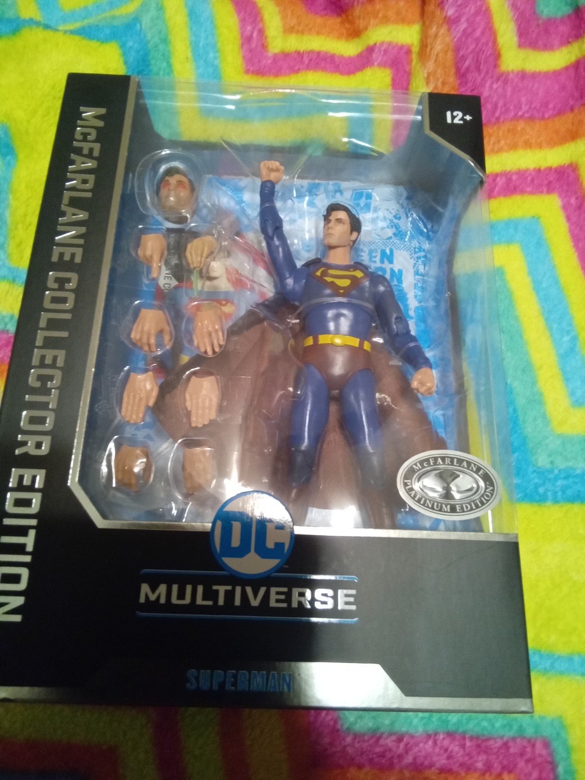 SUPERMAN 1978 DC MCFARLANE MULTIVERSE PLATINUM EDITION BRAND NEW SEALED