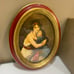 Vintage Florentine Italy Norleans Italian Set 3 Wall Art Hanging Pictures Oval