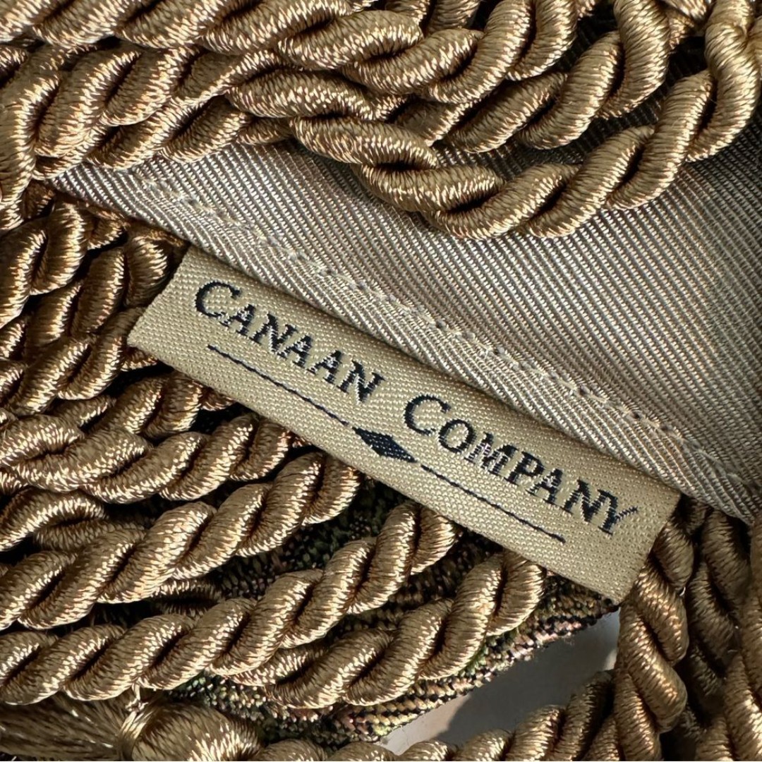 Canaan Company Brown Floral Damask Fringe Table Runner 8 ft - detail