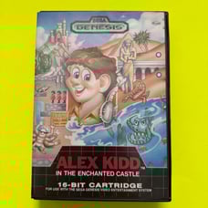 Alex kidd in enchanted castle for sega genesis