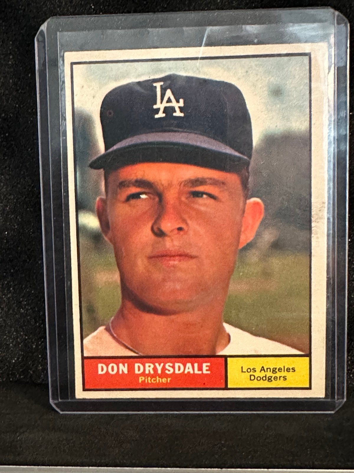 Don Drysdale Topps 1961 HOF Dodgers