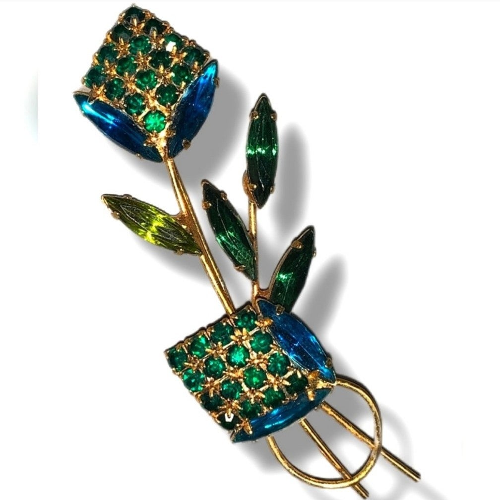 Antique Jeweled Brooch