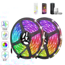 49ft Smart LED Strip Lights RGBW with Remote App Control