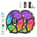 49ft Smart LED Strip Lights RGBW with Remote App Control