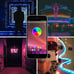 49ft Smart LED Strip Lights RGBW with Remote App Control