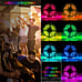 49ft Smart LED Strip Lights RGBW with Remote App Control