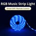 49ft Smart LED Strip Lights RGBW with Remote App Control
