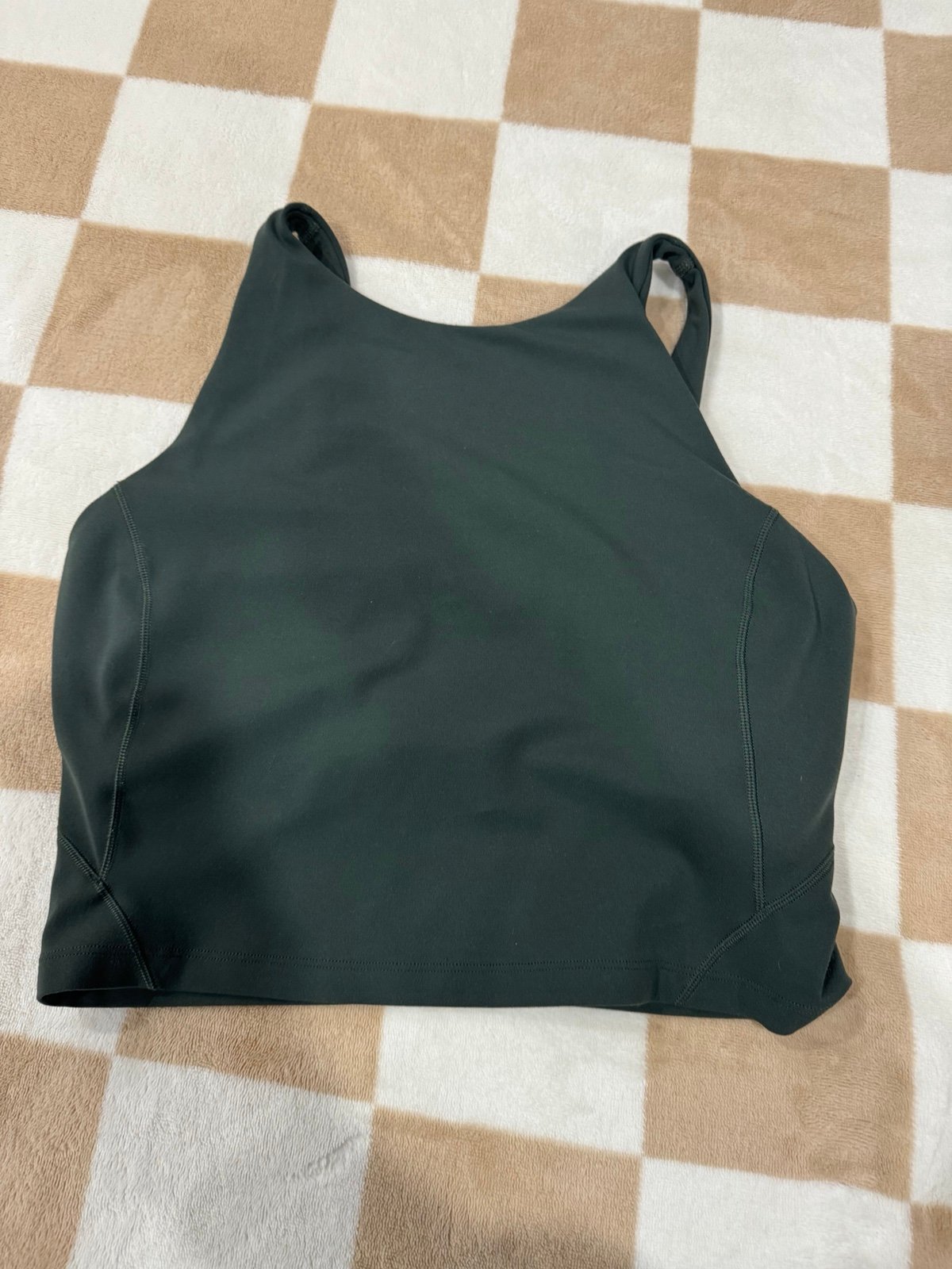 align high neck tank
