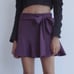 NWT Zara Mini Flare Purple Skort