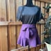NWT Zara Mini Flare Purple Skort